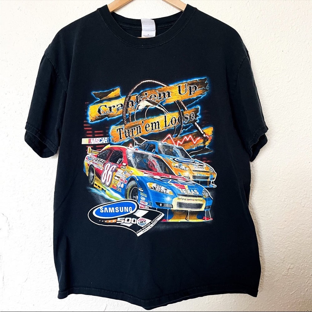 Vintage 2008 Texas Motor Speedway NASCAR Samsung T-Shirt